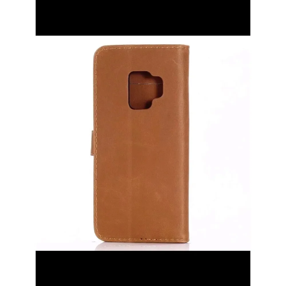 Mercury Mansoor Brown Leather Wallet iPhone 11 Pro Case